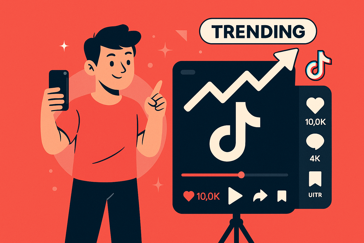 Cách đưa video TikTok lên xu hướng nhanh 2025 – Mẹo chuẩn từ A-Z