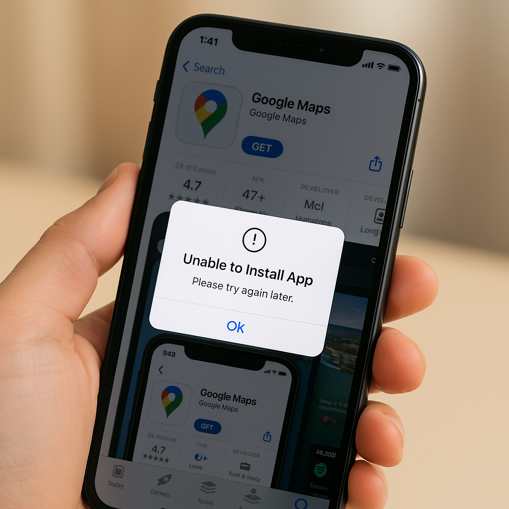 Cách khắc phục lỗi không tải được ứng dụng trên App Store iPhone (2025)