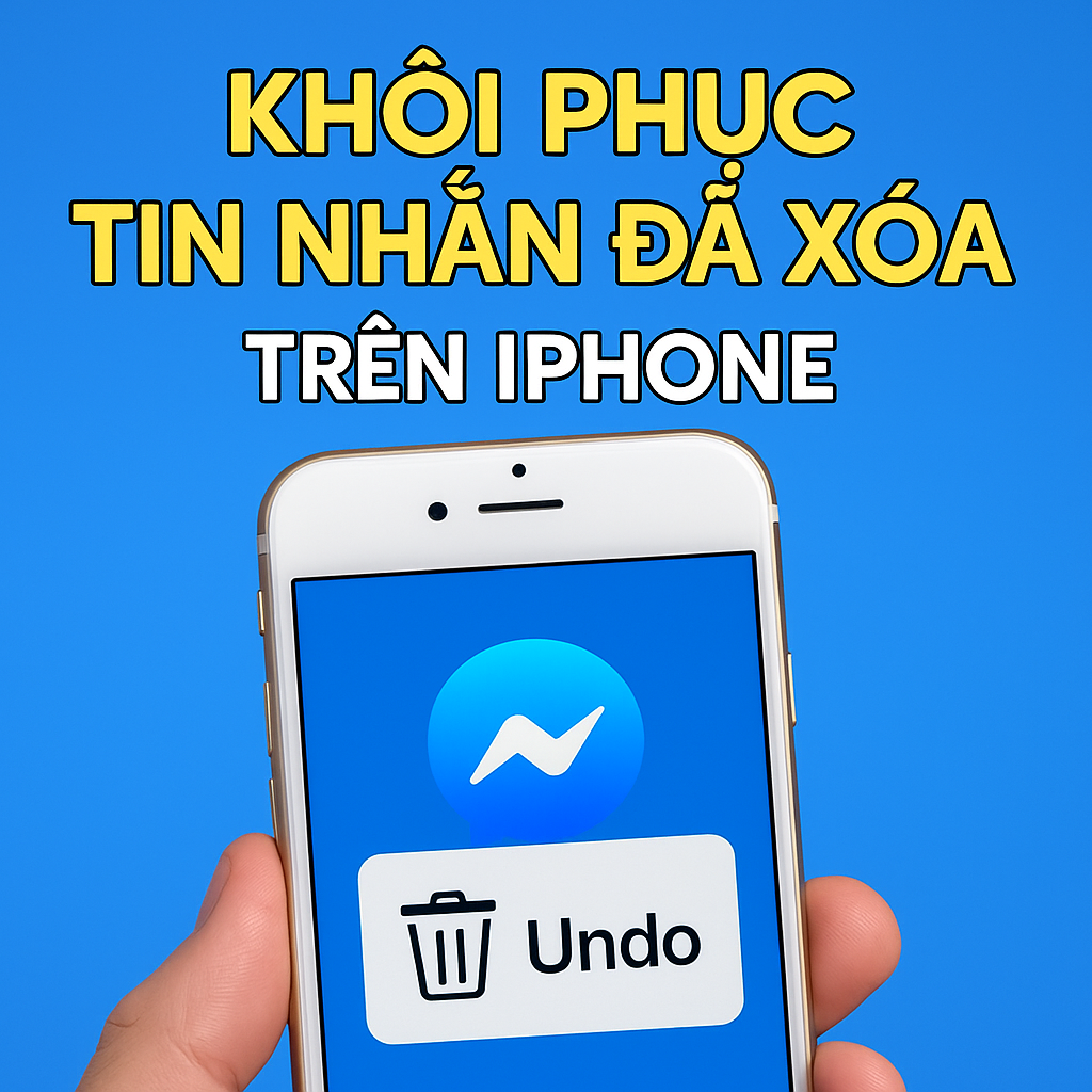 Cách khôi phục tin nhắn đã xóa trên Facebook Messenger bằng iPhone (2025)