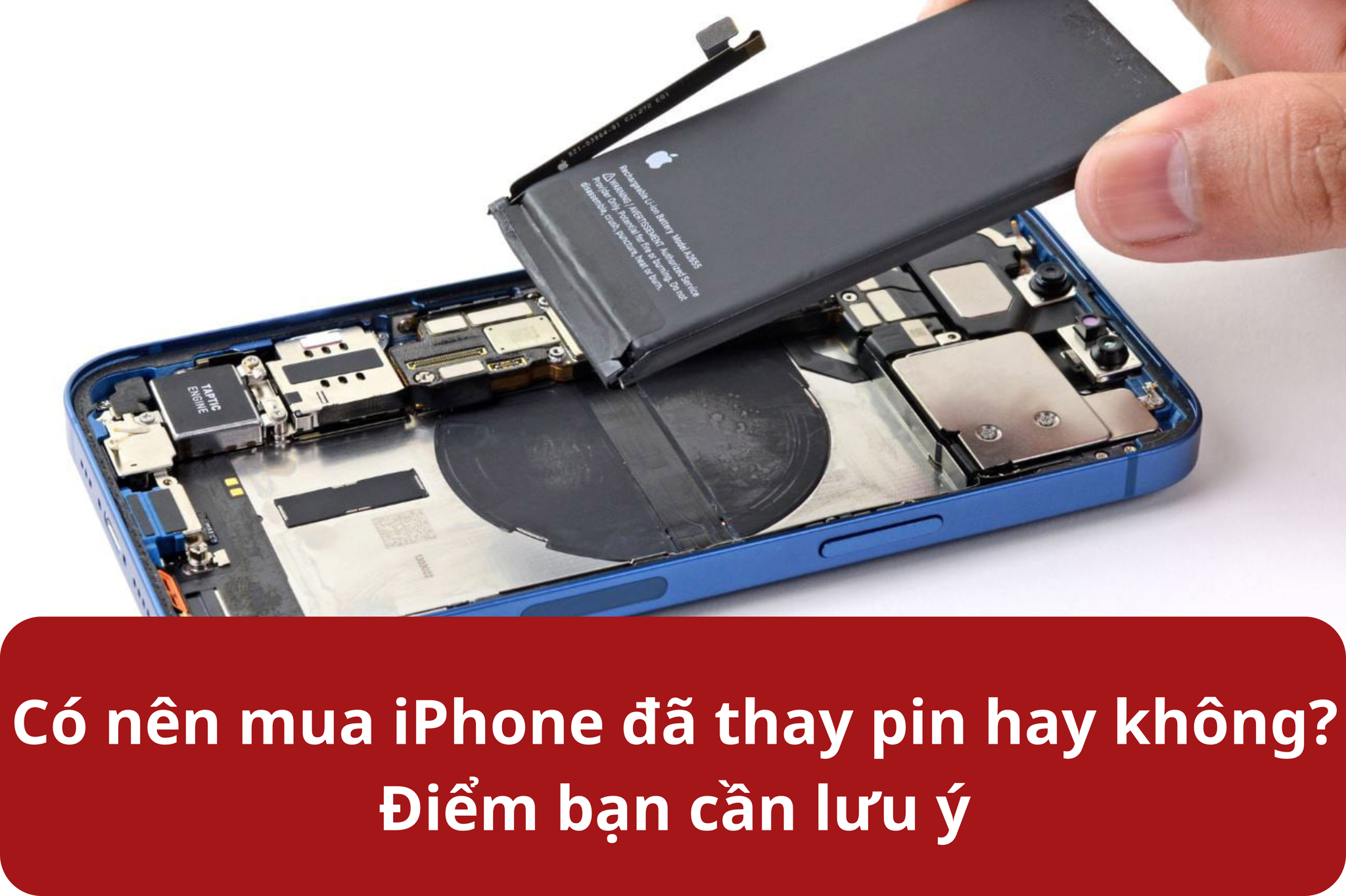 Có nên mua iPhone đã thay pin hay không? Điểm bạn cần lưu ý