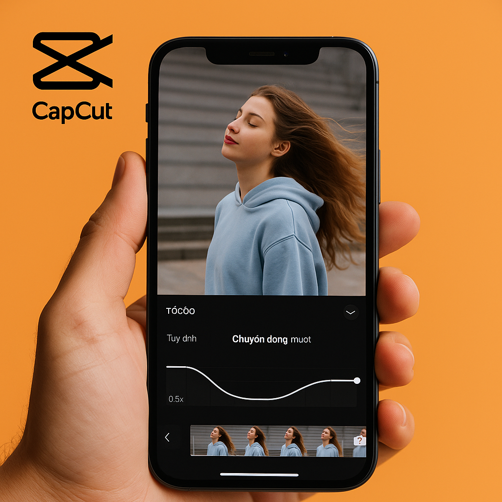 Cách làm hiệu ứng slow motion mượt mà bằng CapCut – Không bị giật lag