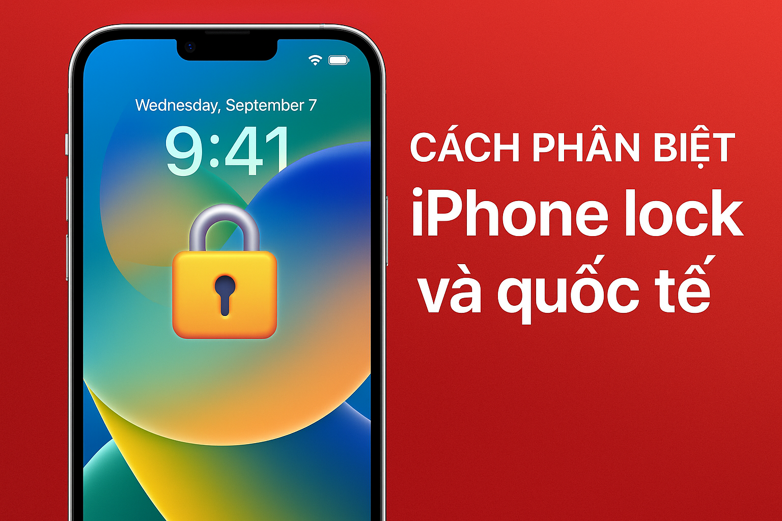 Cách phân biệt iPhone lock và quốc tế – Mẹo kiểm tra chính xác nhất 2025