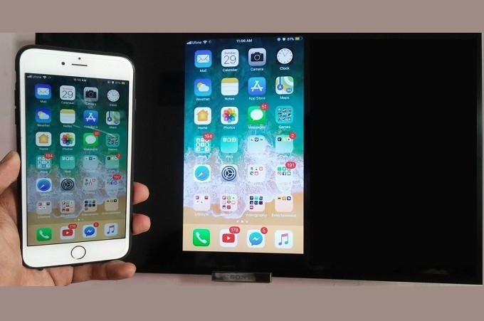 Cách phản chiếu màn hình iPhone lên tivi Sony đơn giản và nhanh nhất