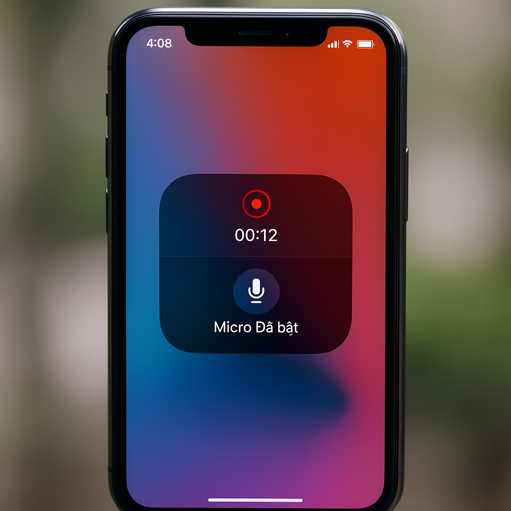 Cách quay màn hình iPhone kèm tiếng cực dễ – Di Động 3 Tốt