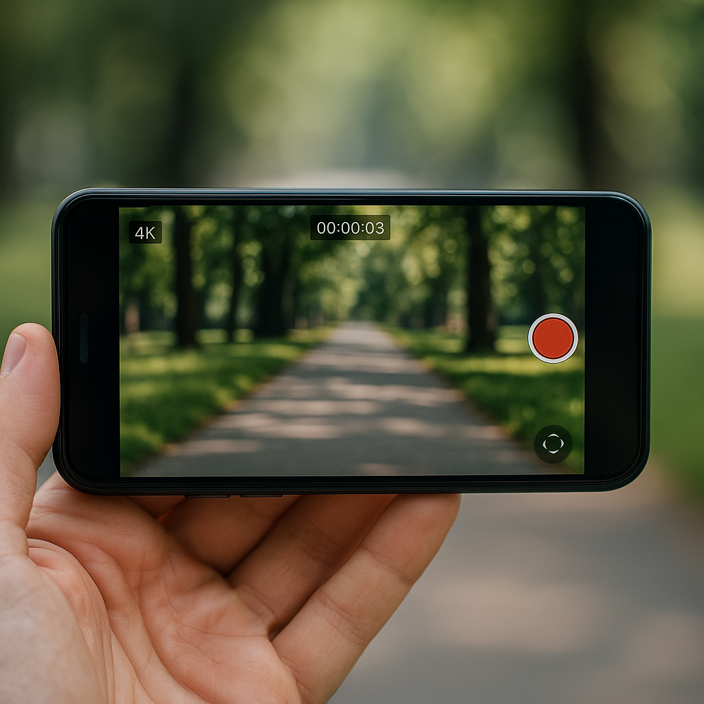 Cách quay video 4K siêu nét bằng điện thoại