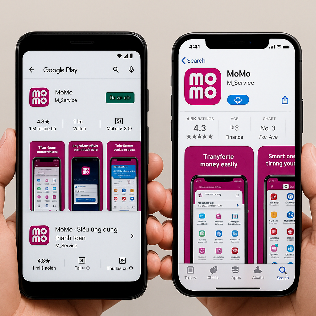 Cách tải và cài đặt MoMo nhanh chóng cho điện thoại Android & iPhone