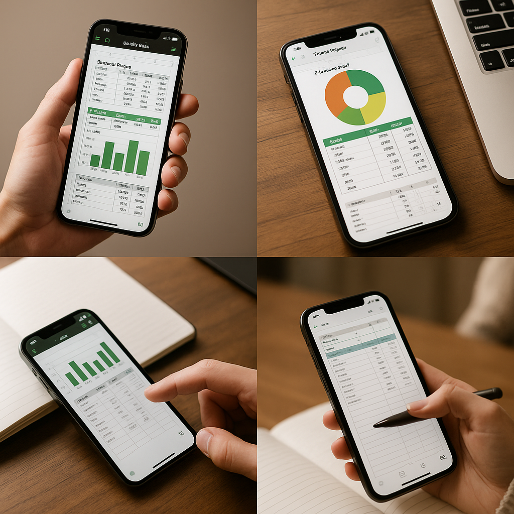 Cách Tạo Và Chỉnh Sửa Bảng Tính Trên iPhone Nhanh Chóng Bằng Ứng Dụng Trang Tính