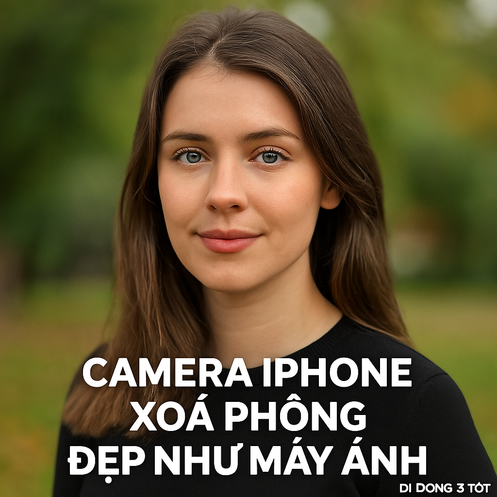 Camera iPhone chụp xoá phông có đẹp không? Cách tạo ảnh xóa nền chuyên nghiệp bằng iPhone