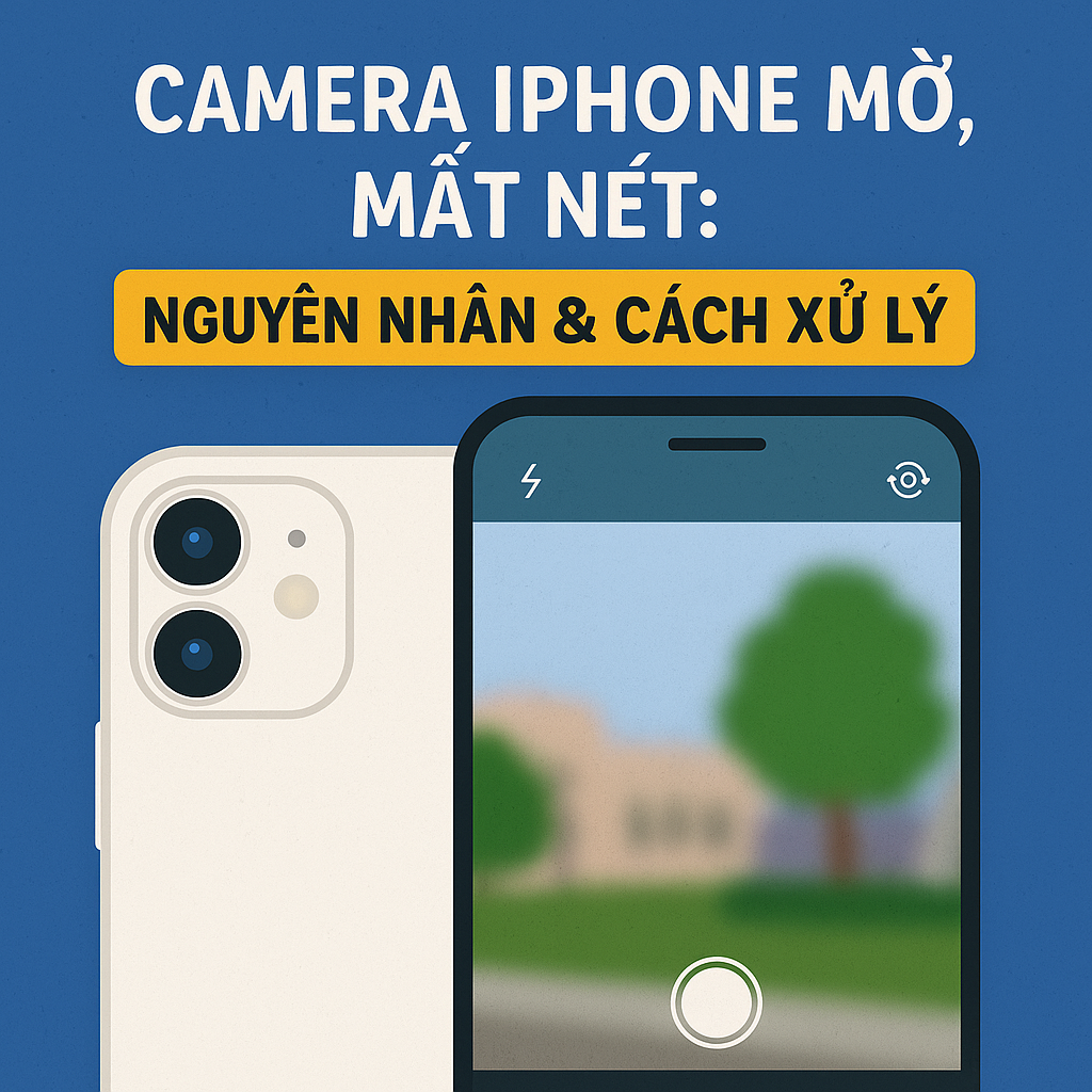 Camera iPhone Mờ, Mất Nét: 6 Nguyên Nhân Phổ Biến & Cách Xử Lý Hiệu Quả