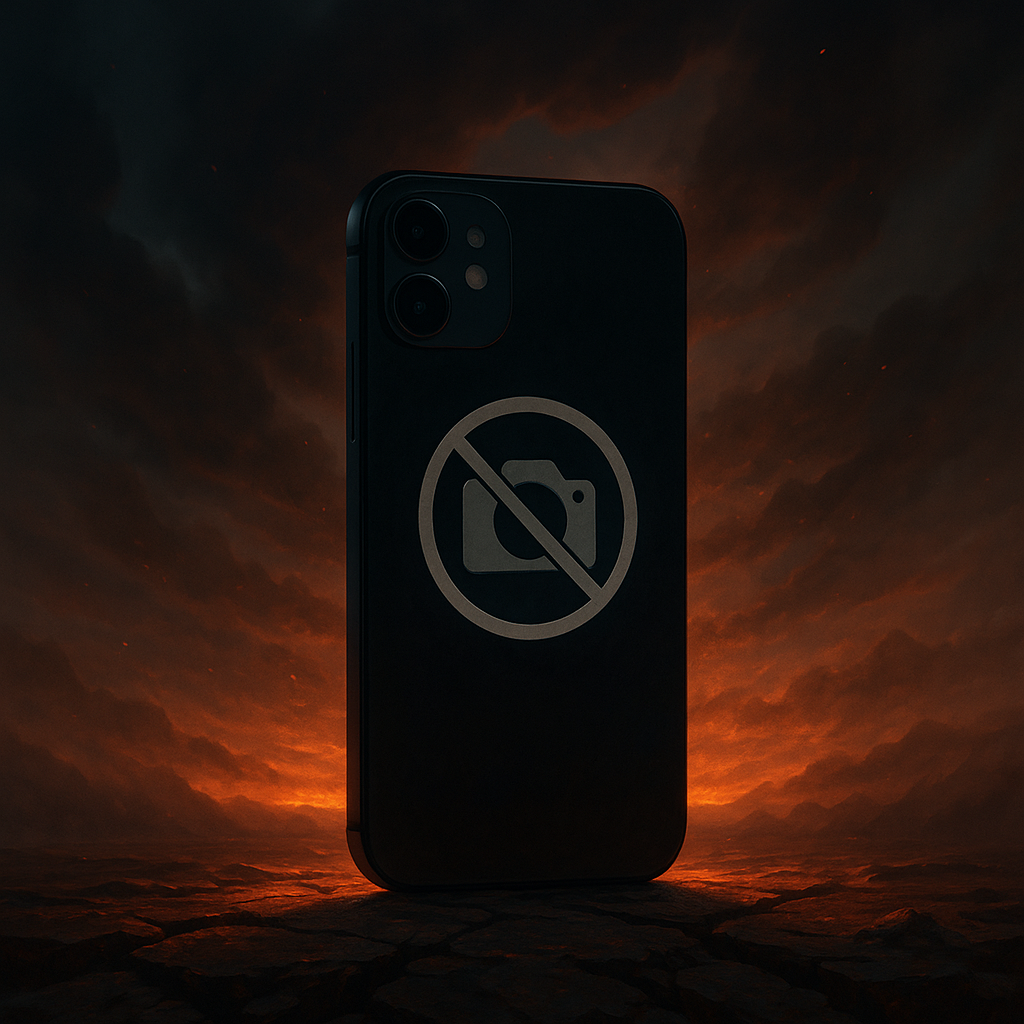 Camera iPhone không lên hình – Nguyên nhân và cách xử lý tại Thái Bình