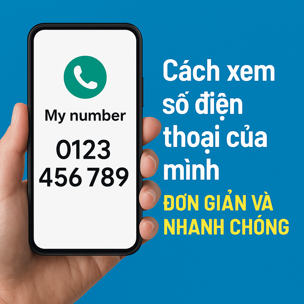 Bỏ túi cách xem số điện thoại của mình cực đơn giản và nhanh chóng trên điện thoại
