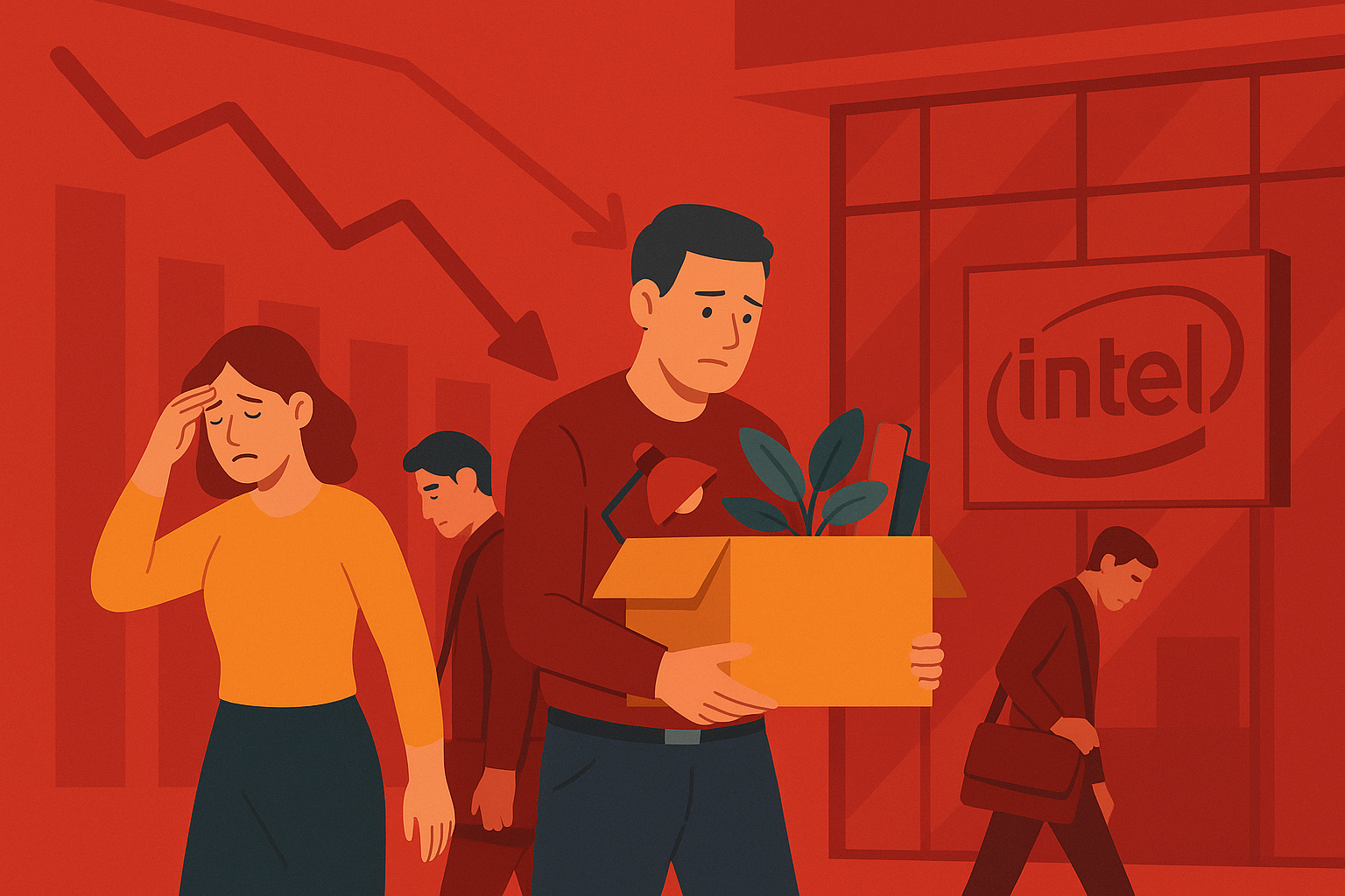 Intel Chuẩn Bị Cắt Giảm Hơn 20.000 Nhân Sự – Một Đợt Tái Cấu Trúc Lớn Chưa Từng Có