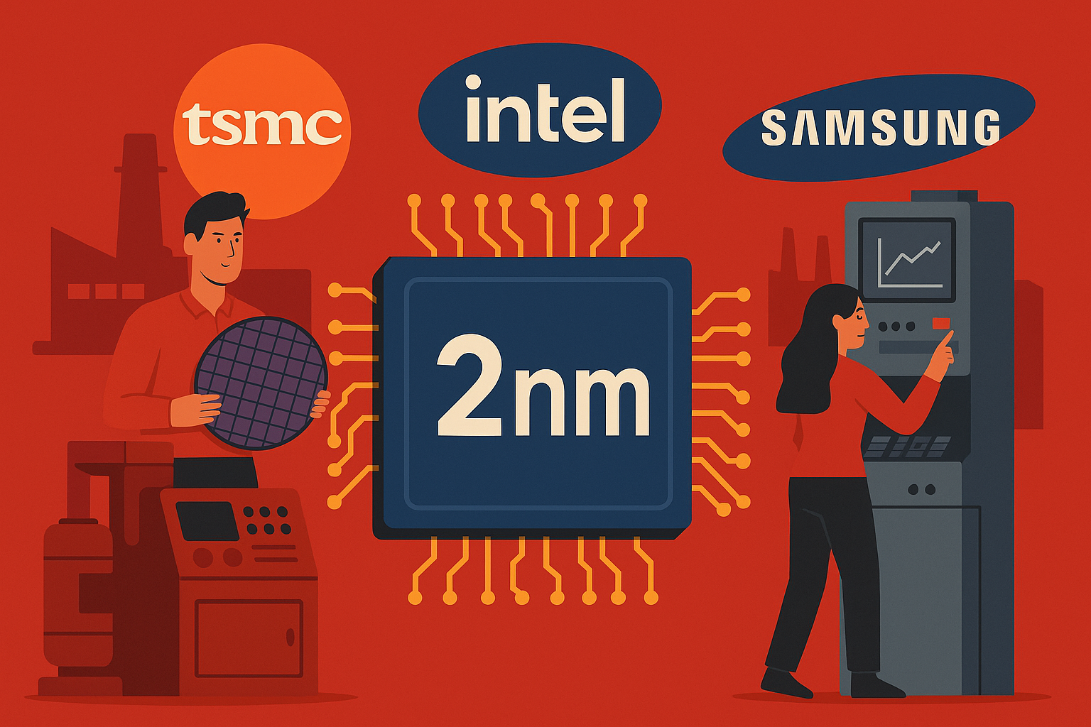 Cuộc Đua Chip 2nm Bùng Nổ: TSMC, Intel Và Samsung Ai Sẽ Dẫn Đầu?