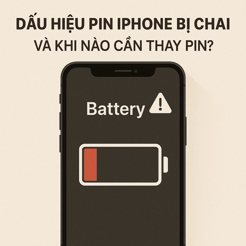 Dấu hiệu pin iPhone bị chai và khi nào cần thay pin?