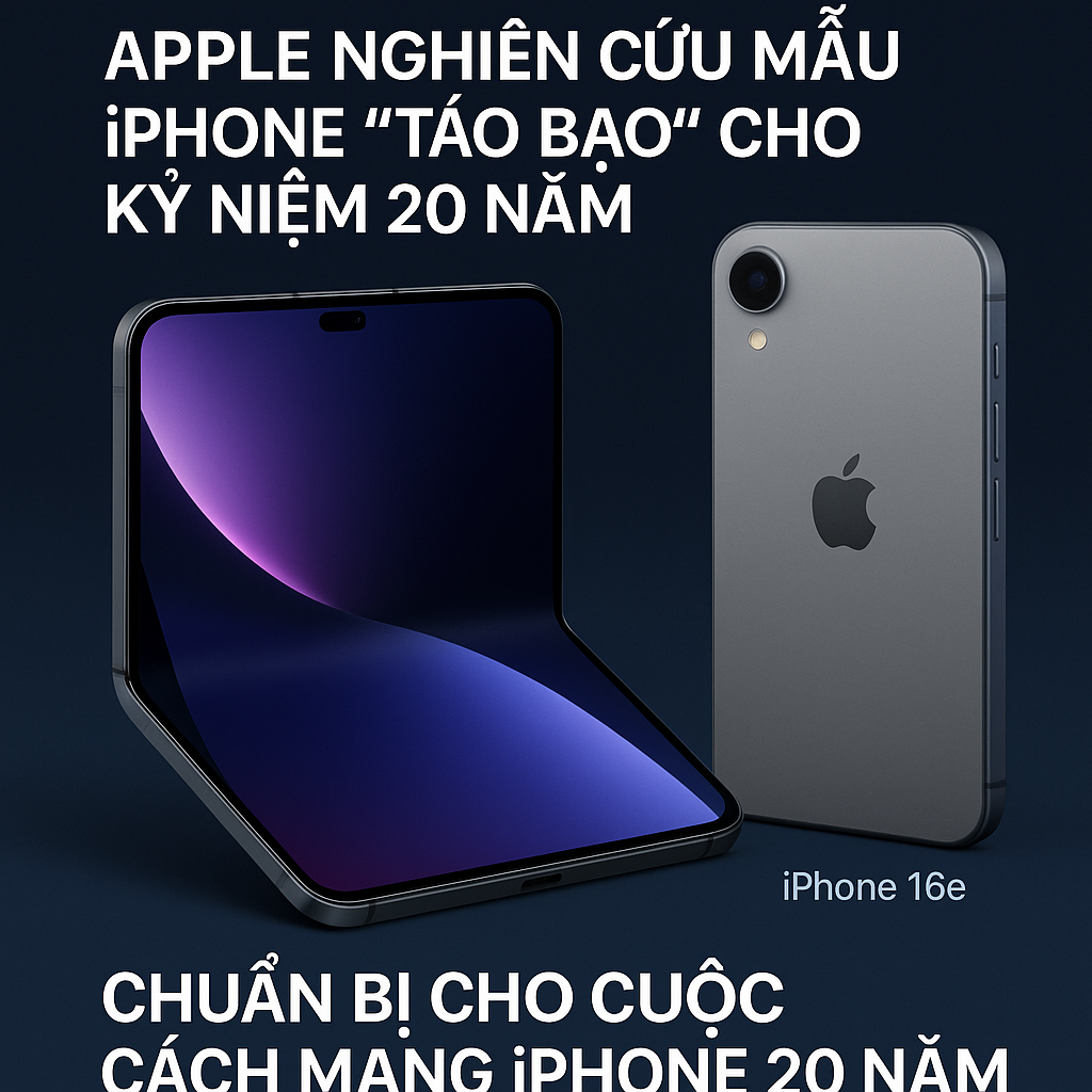Apple nghiên cứu mẫu iPhone 