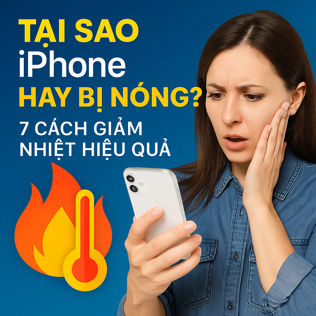 Tại Sao iPhone Hay Bị Nóng? 7 Cách Giảm Nhiệt Hiệu Quả Không Cần Ứng Dụng (2025)