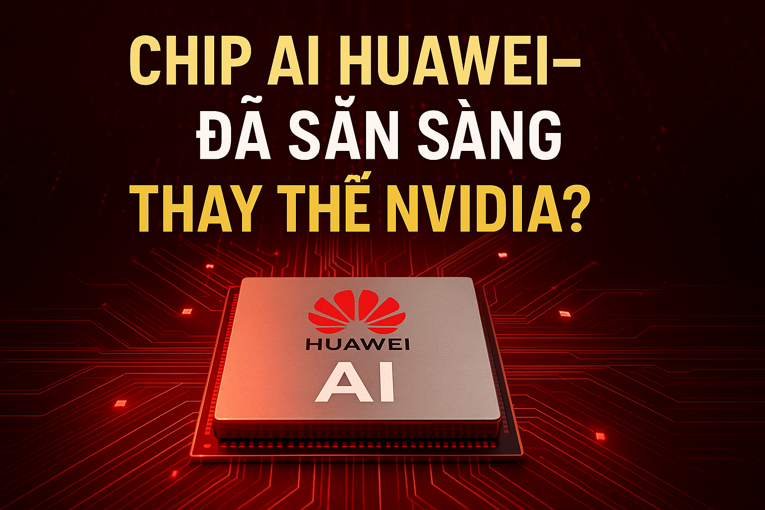 Huawei công bố chip AI Ascend 920 – “đối thủ xứng tầm” Nvidia H100?