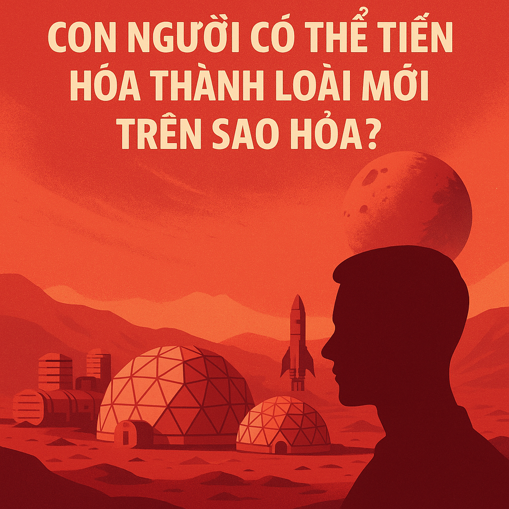Con người có thể tiến hóa thành loài mới trên Sao Hỏa?