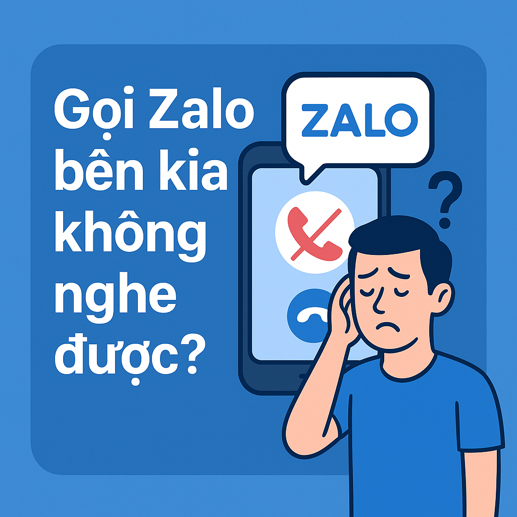 Gọi Zalo bên kia không nghe được? Đây là 8 cách xử lý cực đơn giản!