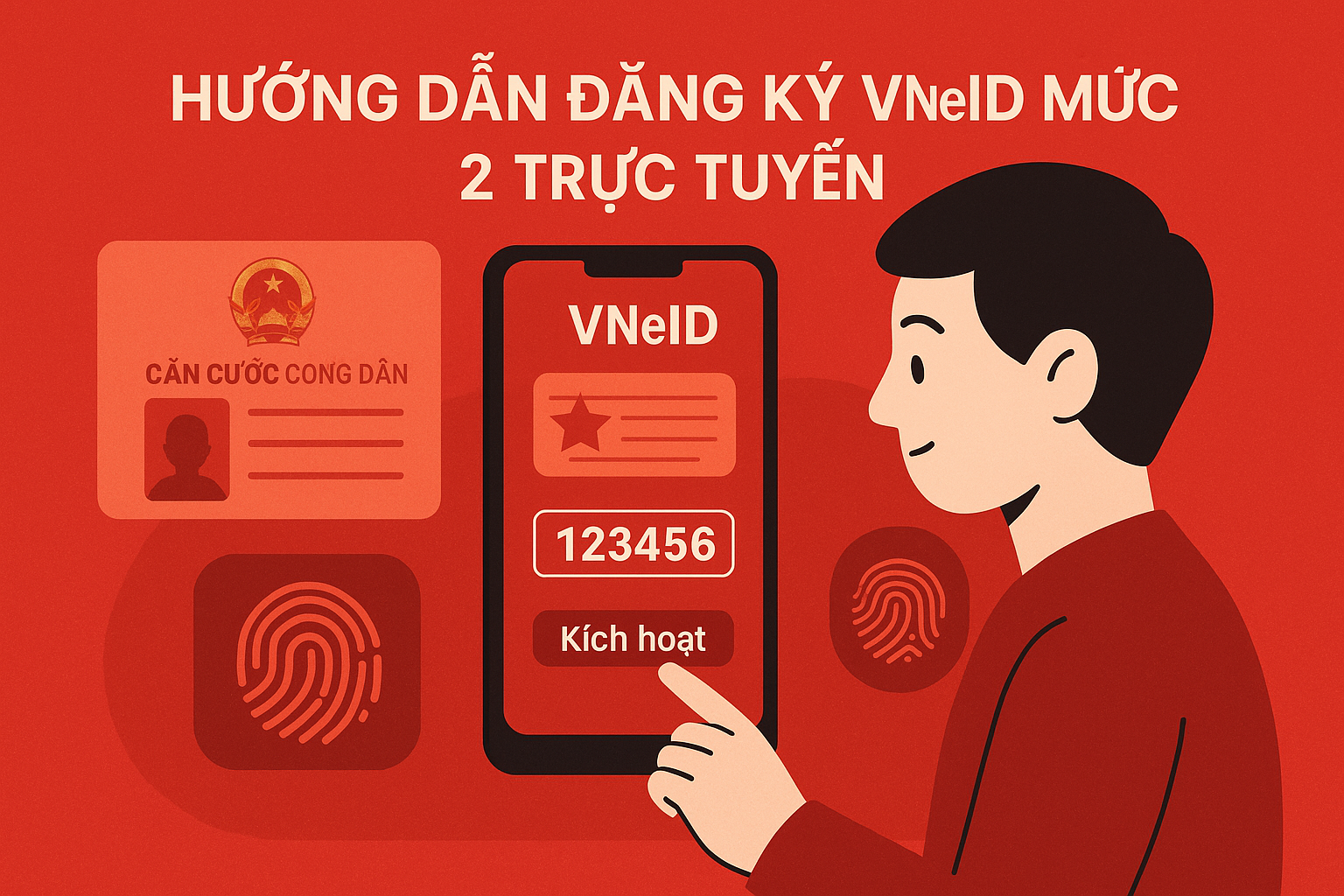 Hướng Dẫn Đăng Ký VNeID Mức 2 Trực Tuyến 2025 – Tiện Lợi, Không Cần Đến Cơ Quan!