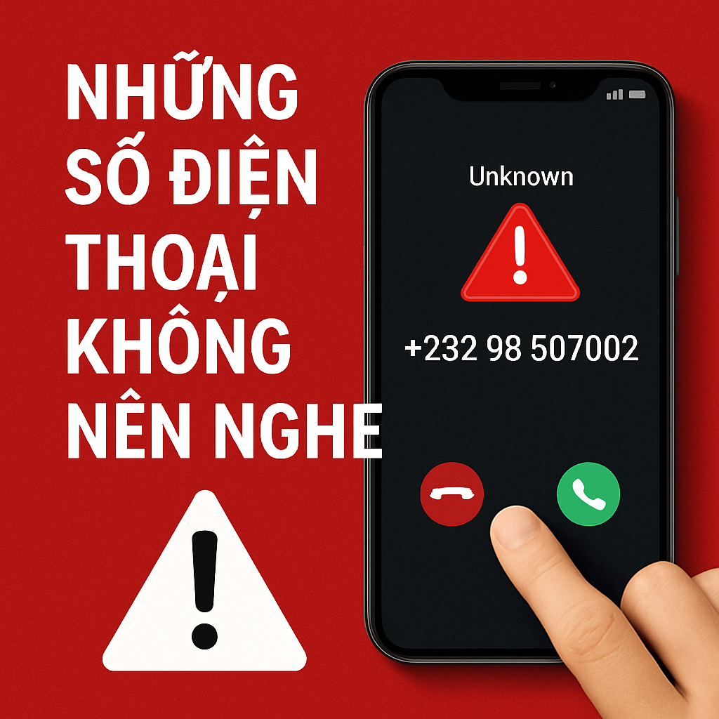 Danh Sách Những Số Điện Thoại Lừa Đảo Mới Nhất Không Nên Nghe!
