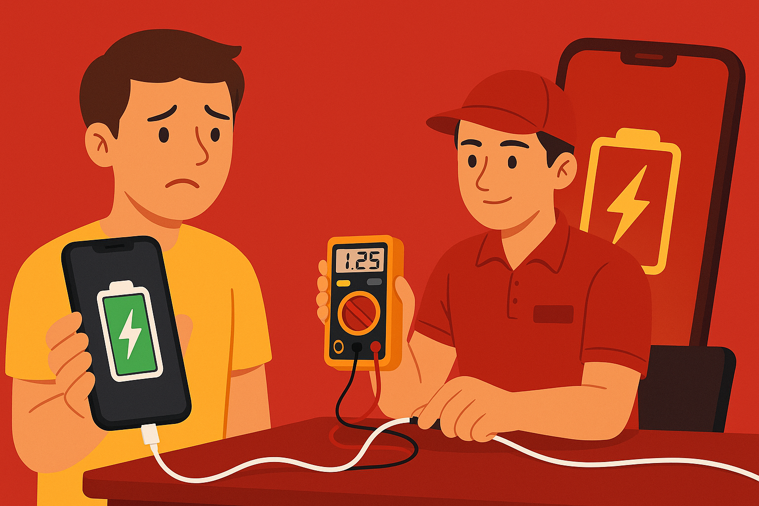 Hướng Dẫn Cách Kiểm Tra Sạc Khi Mua Điện Thoại Cũ Tại Thái Bình – Không Lo “Mua Nhầm Máy Yếu Pin, Hỏng Cổng”