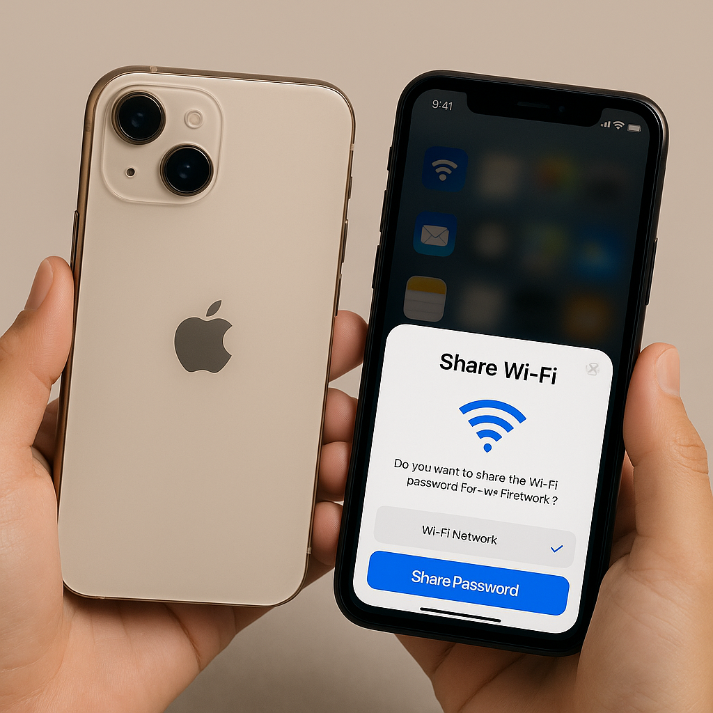 Cách Chia Sẻ Mật Khẩu WiFi Từ iPhone Sang iPhone Đơn Giản 2025