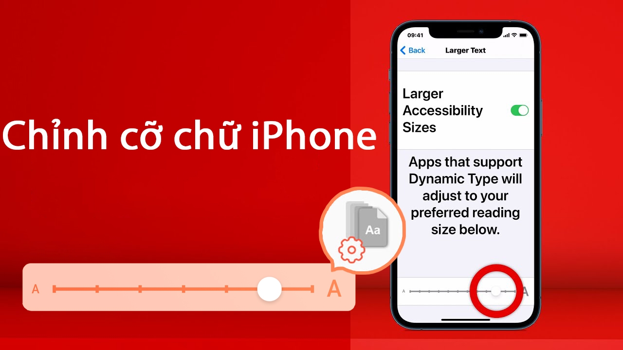 Hướng dẫn chỉnh cỡ chữ iPhone thuận tiện hơn khi sử dụng
