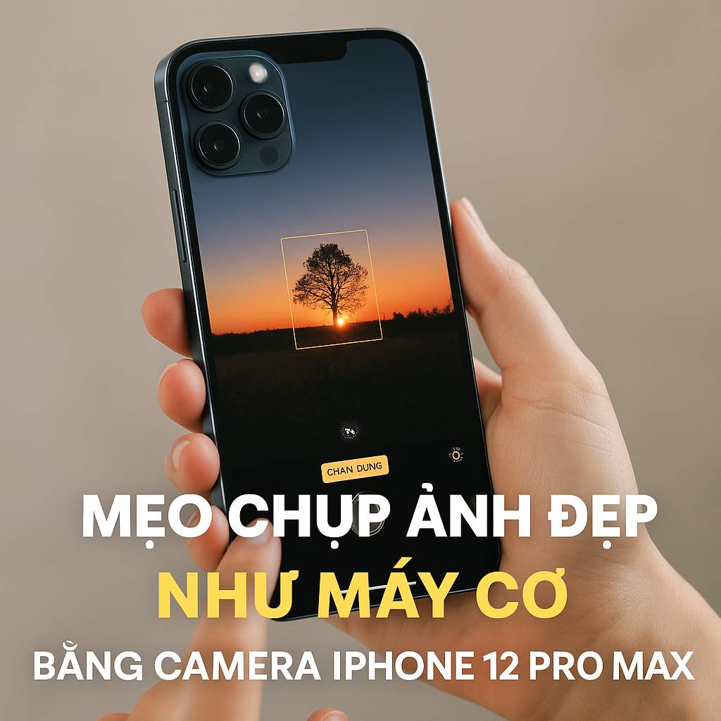 Mẹo Chụp Ảnh Đẹp Như Máy Cơ Bằng iPhone 12 Pro Max (Hướng Dẫn Chi Tiết 2025)