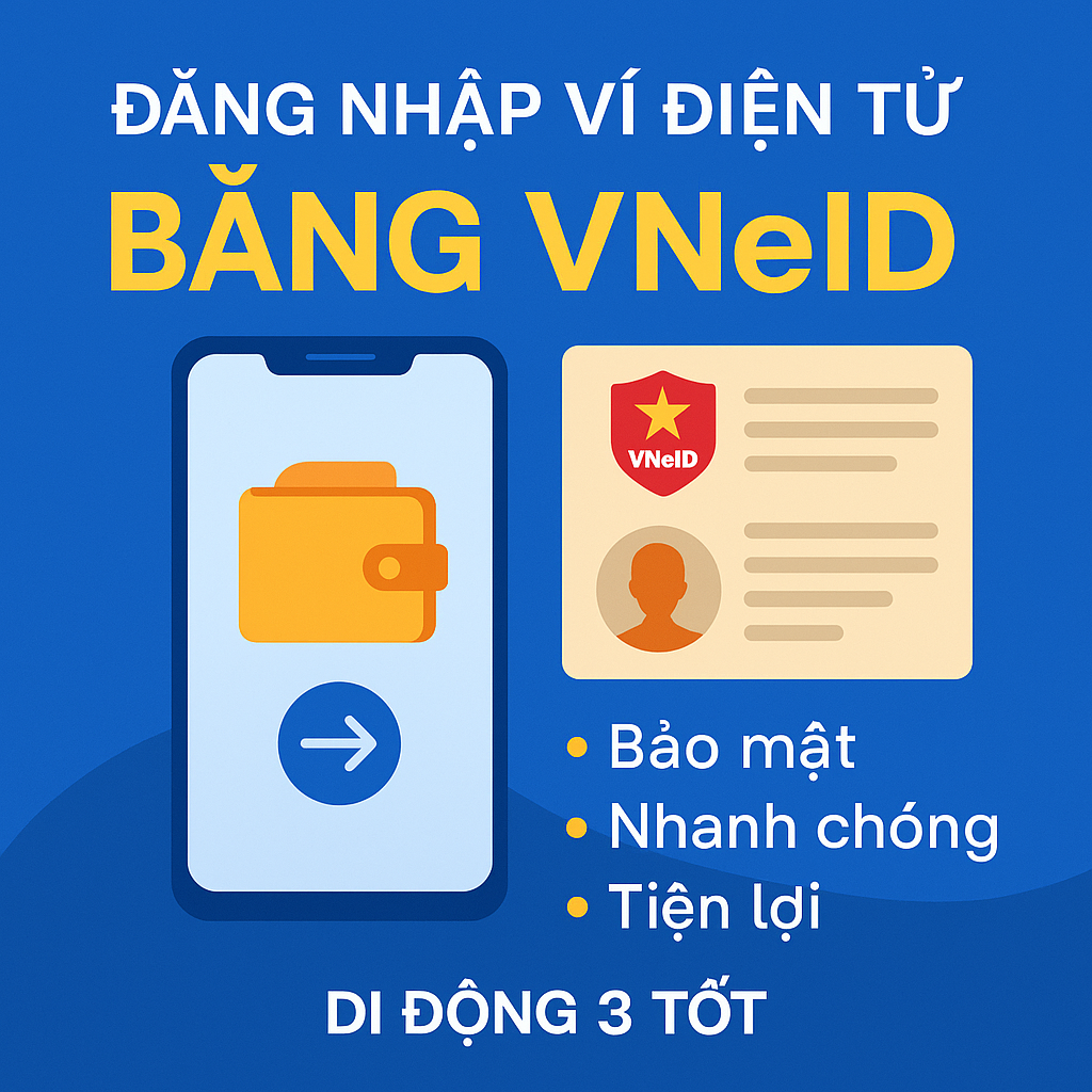 Tích hợp VNeID vào ví điện tử: Bước tiến trong xác thực người dùng số tại Việt Nam