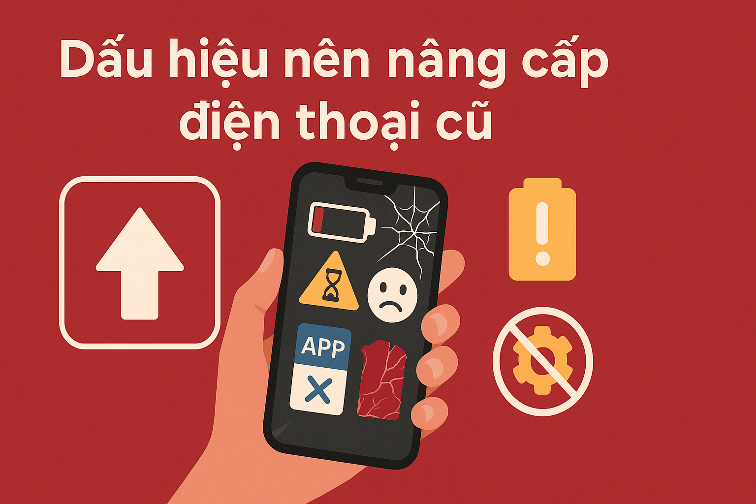 Dấu hiệu bạn nên nâng cấp điện thoại cũ – Đừng để đến khi “đơ máy mới hoảng”