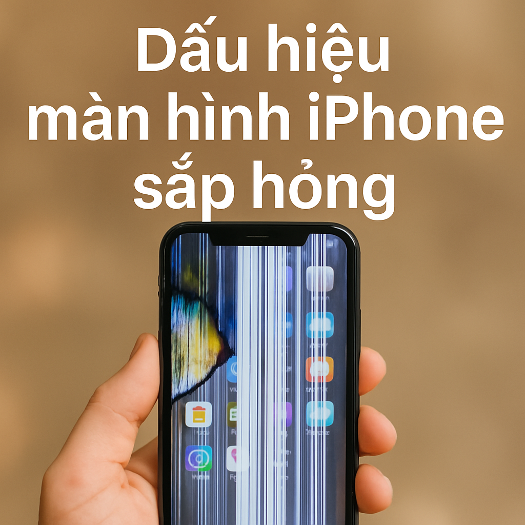 Dấu Hiệu Màn Hình iPhone Sắp Hỏng – Nhận Biết Sớm Để Tránh Mất Dữ Liệu (2025)