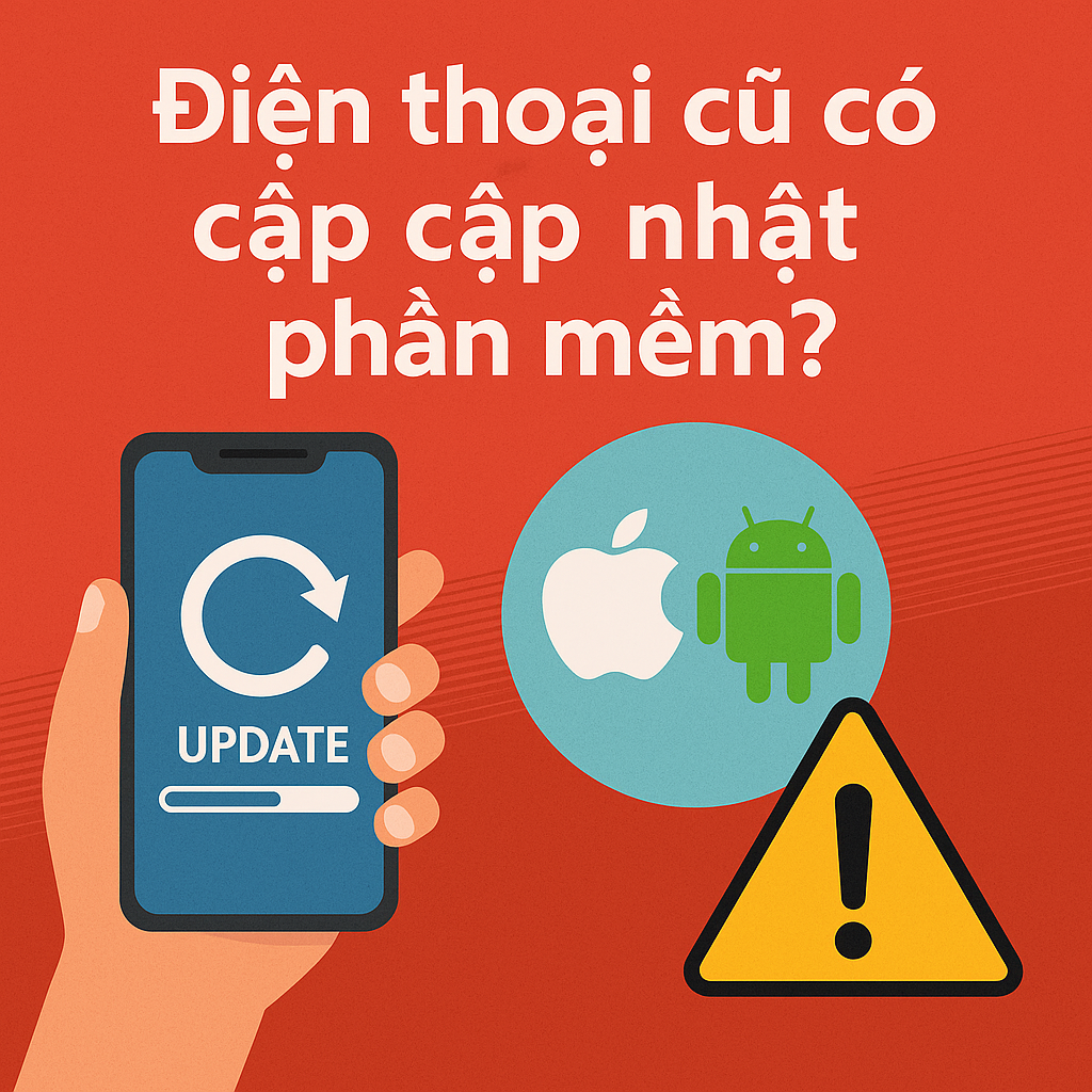 Điện thoại cũ có nên cập nhật phần mềm? Khi nào nên – khi nào không?