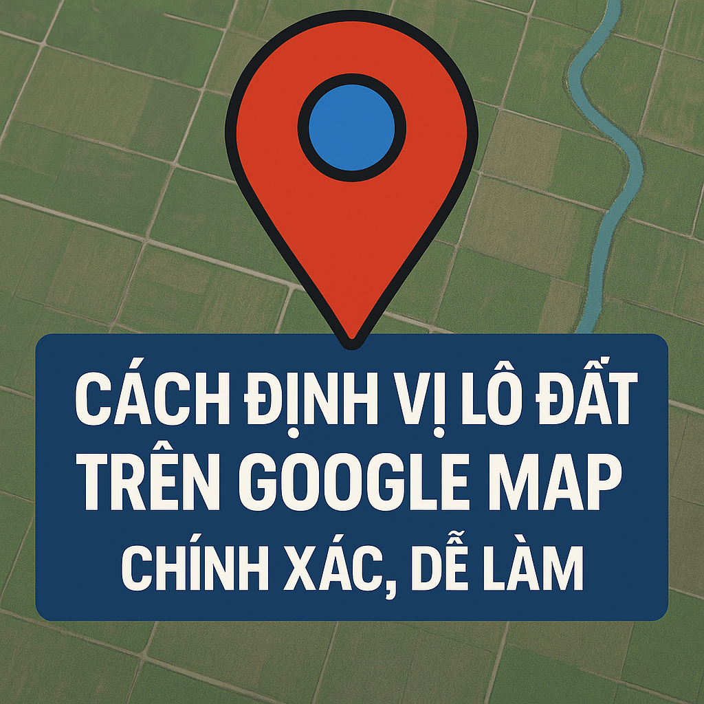 Cách định vị lô đất trên Google Map chính xác, dễ làm