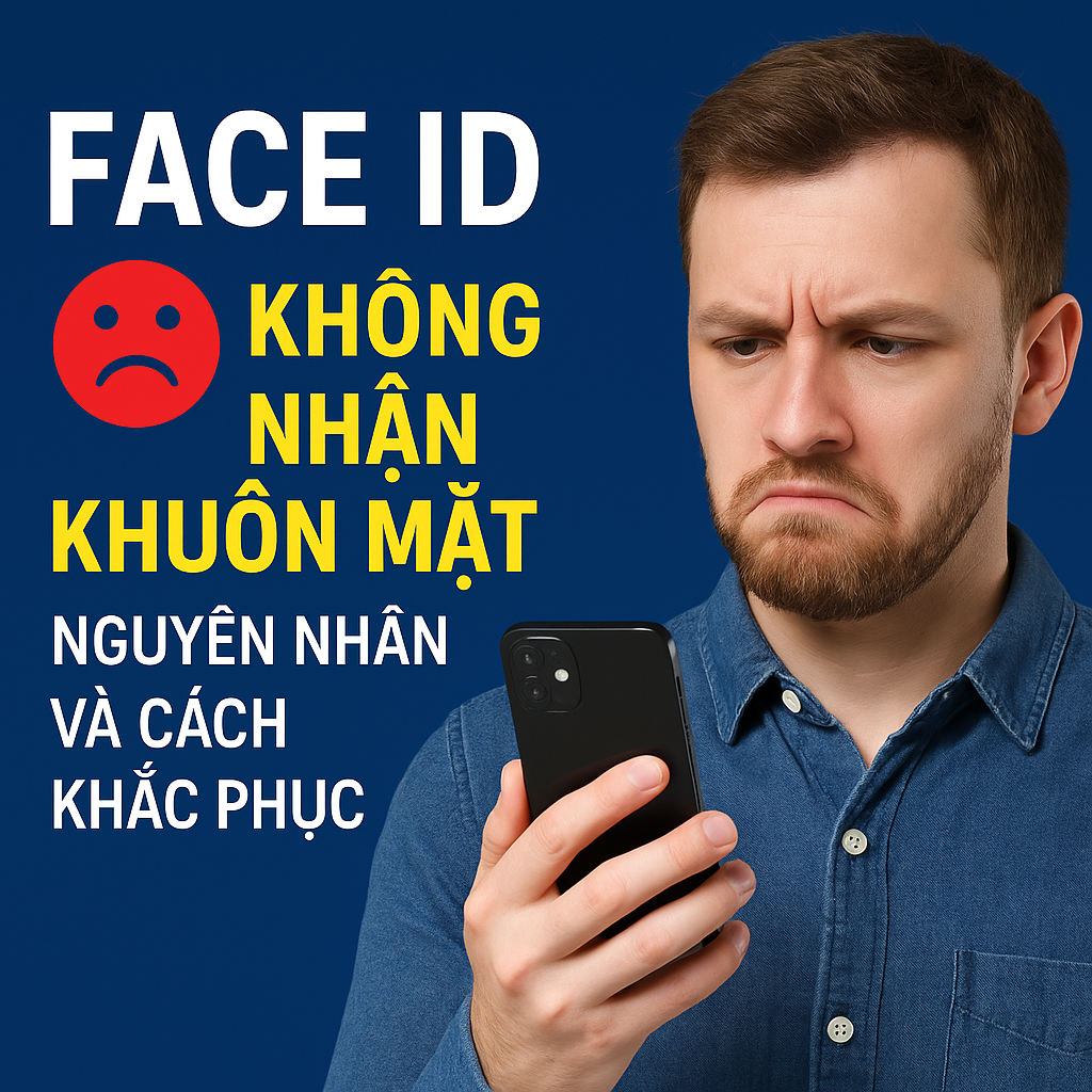 Face ID không nhận khuôn mặt – Nguyên nhân và cách khắc phục