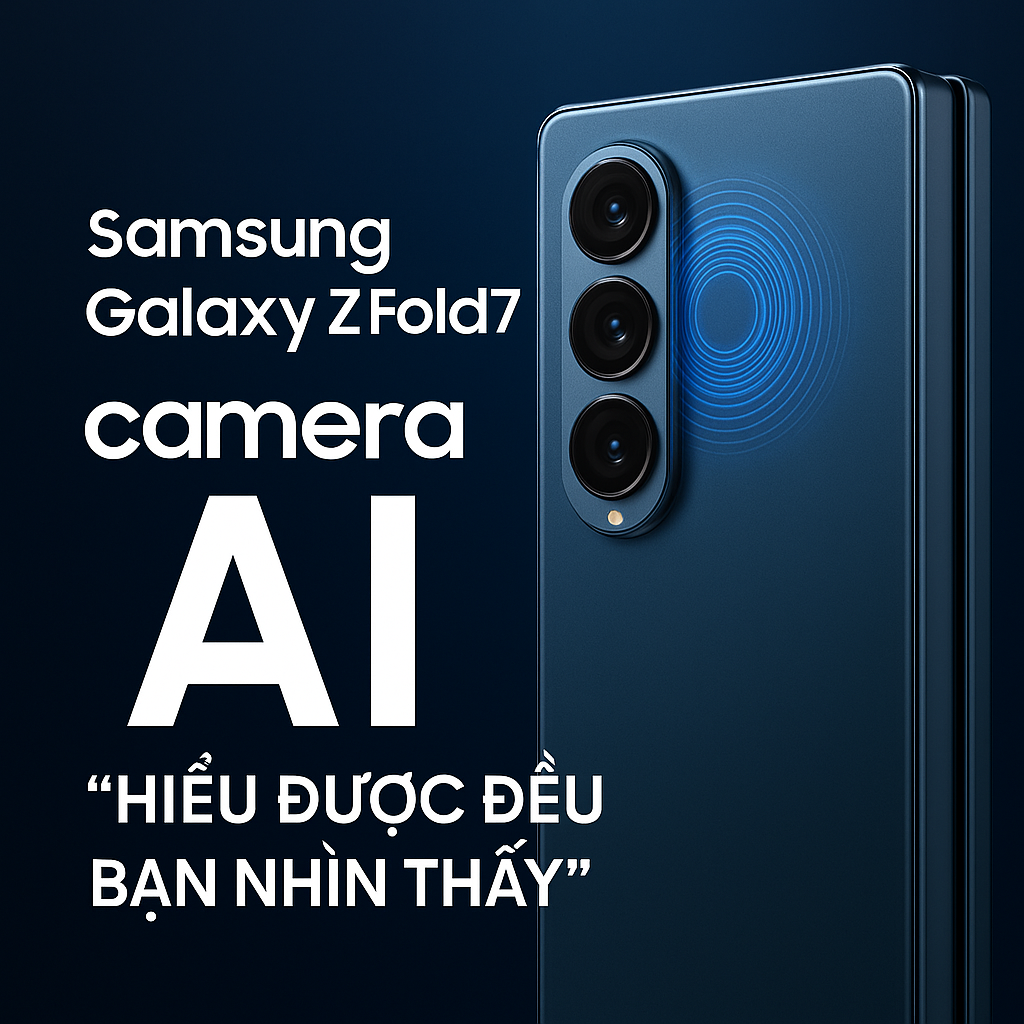 Samsung hé lộ Galaxy Z Fold 7 với camera AI “hiểu được điều bạn nhìn thấy”