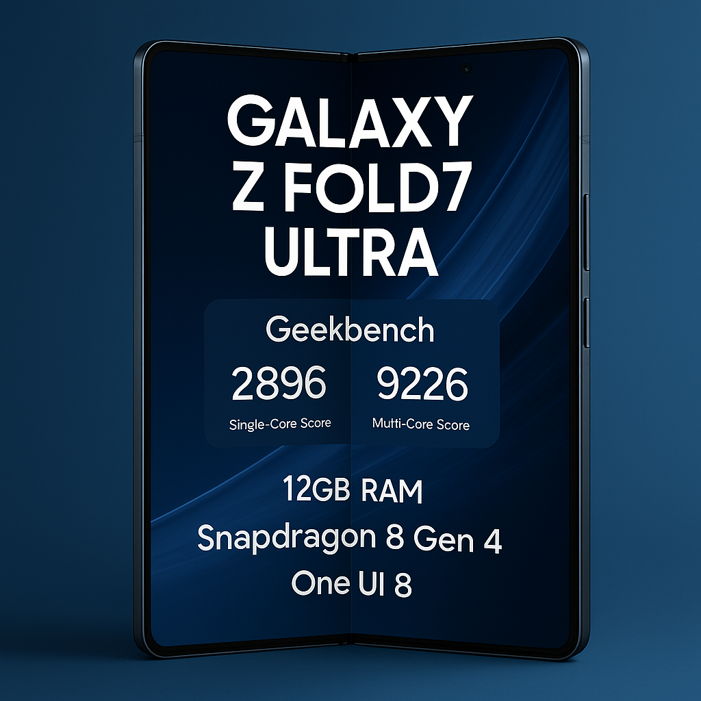 Galaxy Z Fold 7 Ultra lộ điểm chuẩn “khủng” – Hiệu năng vượt ngưỡng flagship