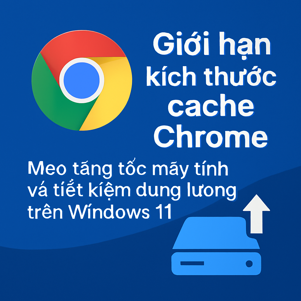 Giới hạn kích thước cache Chrome: Mẹo tăng tốc máy tính và tiết kiệm dung lượng hiệu quả