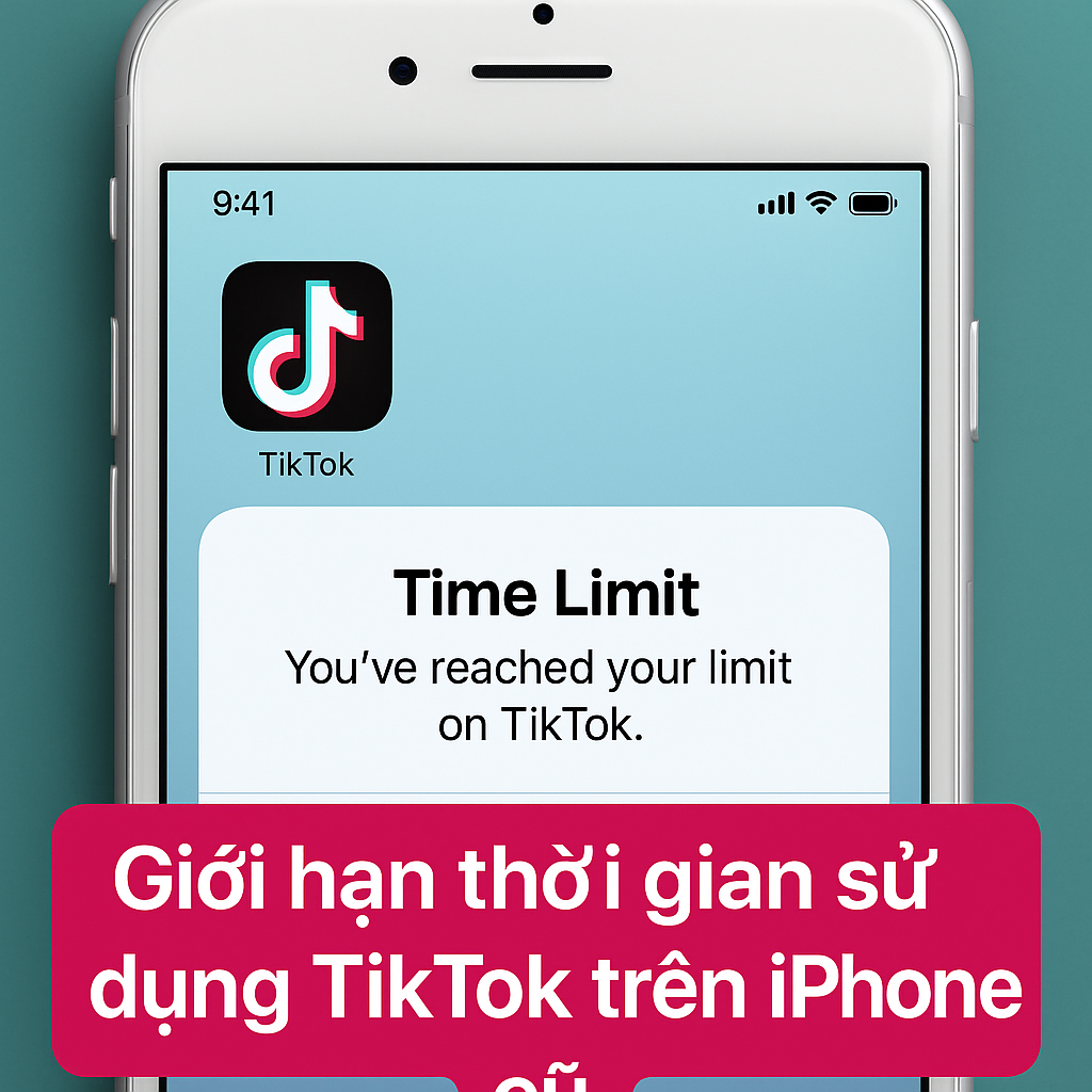 Cách giới hạn thời gian dùng TikTok giúp bạn không bị “nghiện” điện thoại
