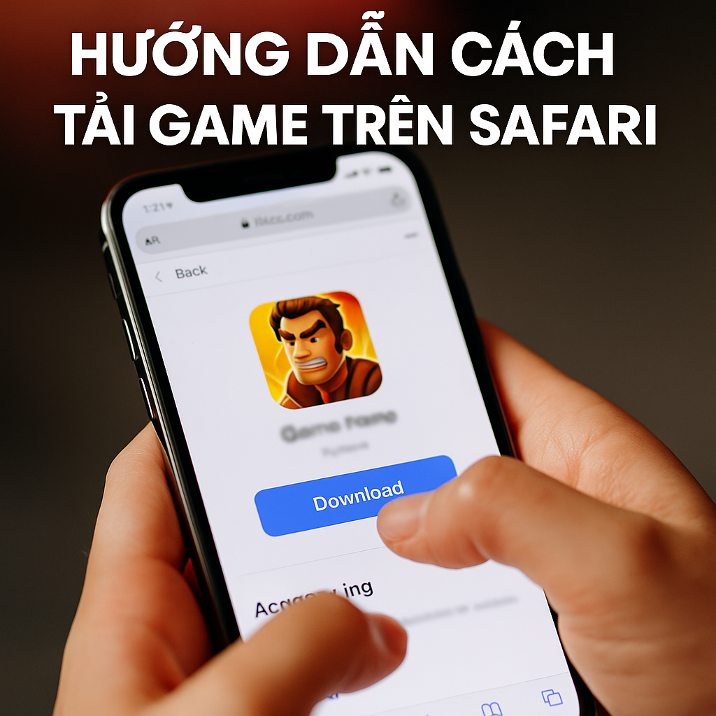 Hướng dẫn cách tải game trên Safari đơn giản cho người dùng iPhone