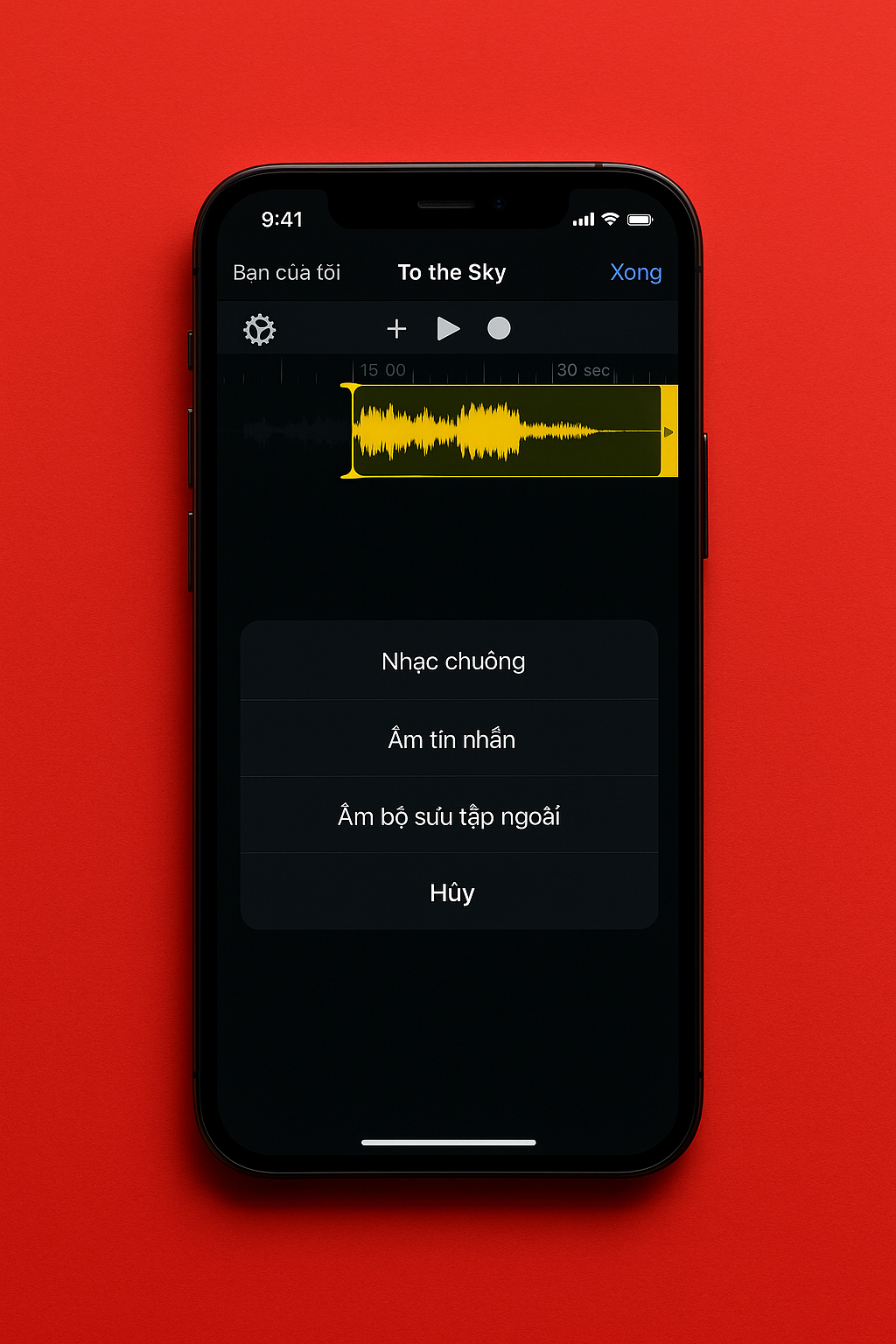 Hướng dẫn tạo nhạc chuông iPhone bằng bài hát yêu thích (Cực hay cho iFan Thái Bình)