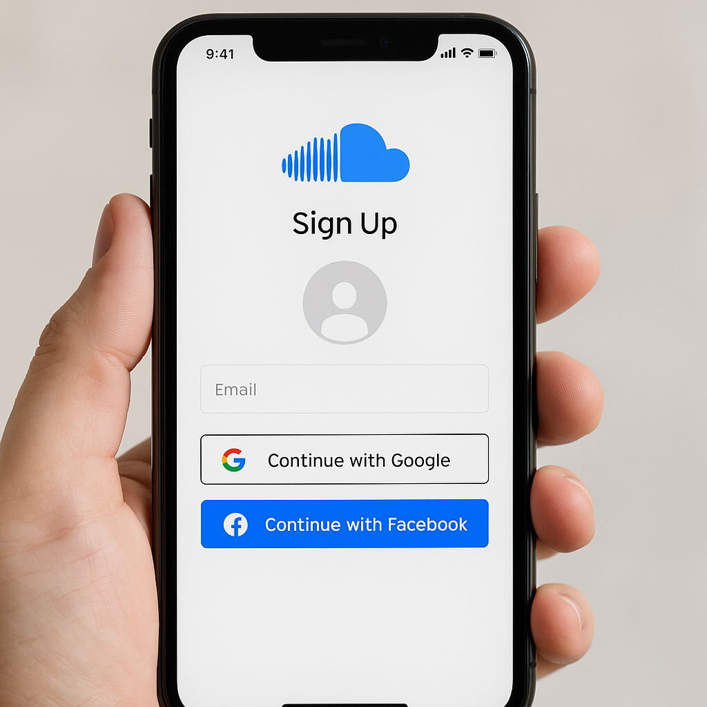 Hướng dẫn tạo tài khoản SoundCloud nhanh chóng