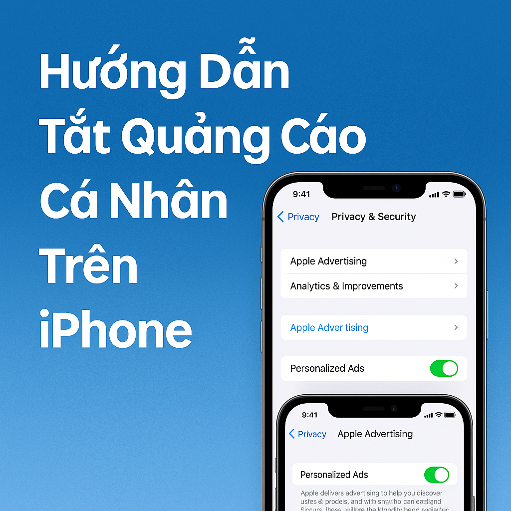 Hướng Dẫn Tắt Quảng Cáo Cá Nhân Trên iPhone – Bảo Vệ Quyền Riêng Tư Cực Kỳ Hiệu Quả