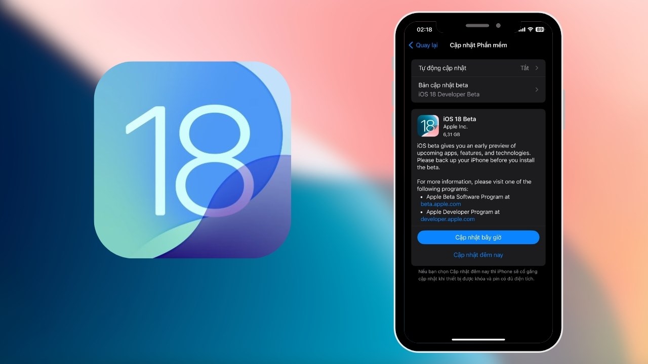 Hướng dẫn chi tiết cách cài đặt iOS 18 phiên bản chính thức