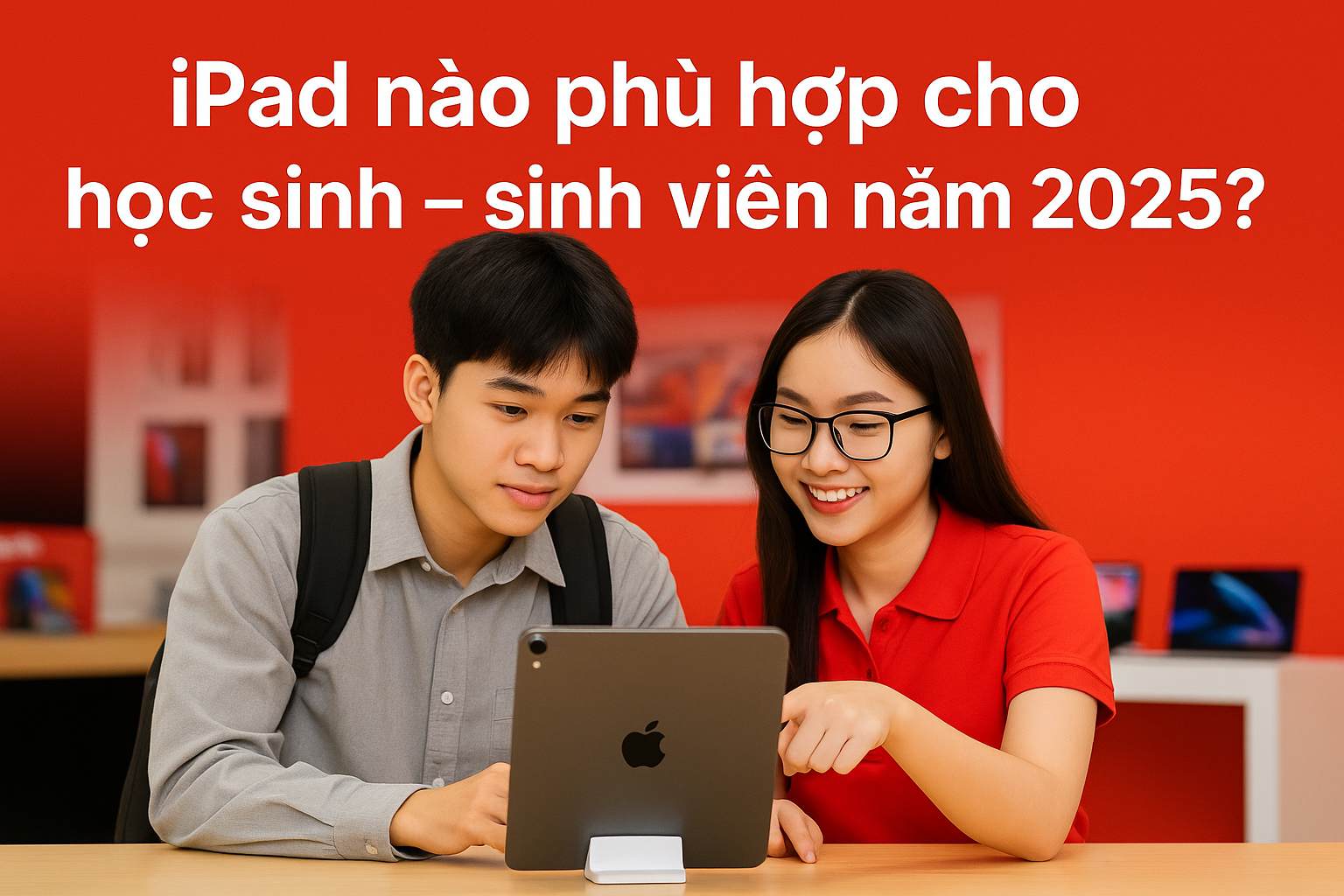 Tiêu đề: iPad nào phù hợp cho học sinh – sinh viên năm 2025? Gợi ý mua chuẩn không cần chỉnh