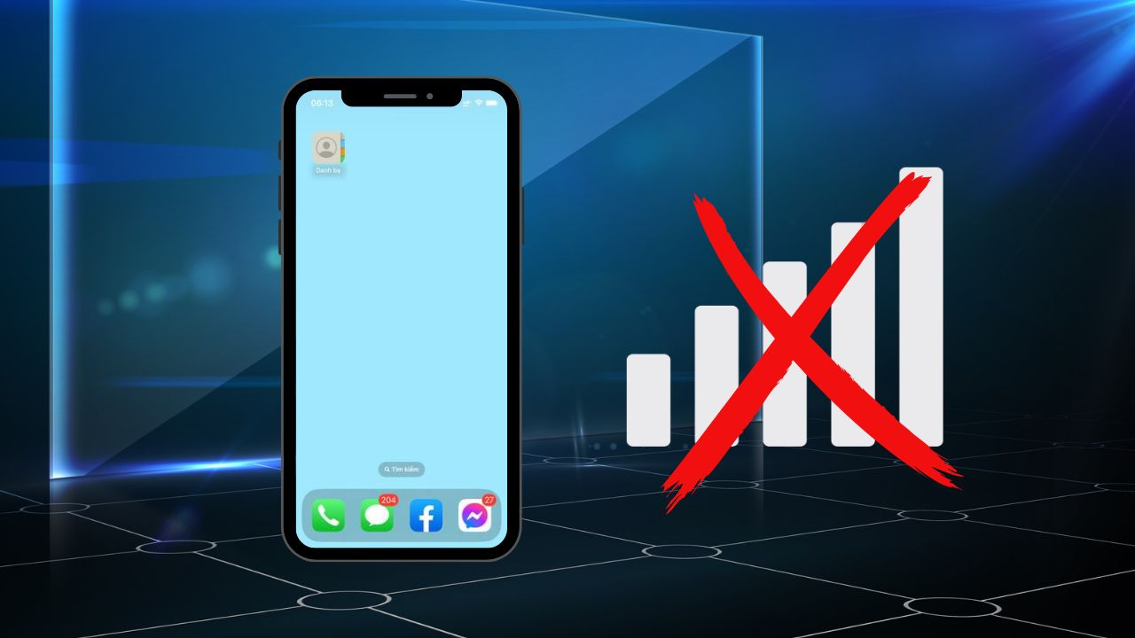 iPhone bị mất sóng 4G, 3G, 2G: Nguyên nhân, cách xử lý nhanh