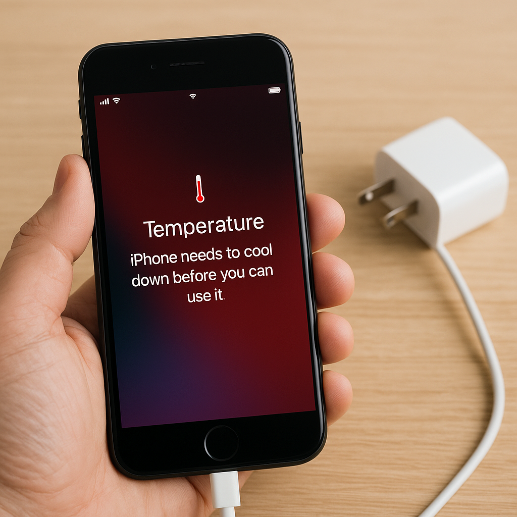 iPhone bị nóng khi sạc: Nguyên nhân và cách khắc phục hiệu quả