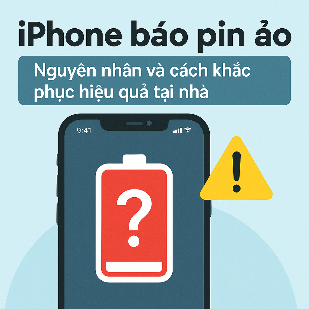 iPhone báo pin ảo – Nguyên nhân và cách khắc phục hiệu quả tại nhà