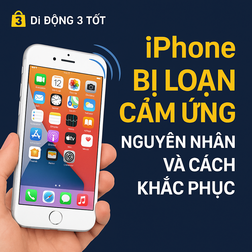 iPhone Bị Loạn Cảm Ứng – Nguyên Nhân Và Cách Khắc Phục Tại Nhà
