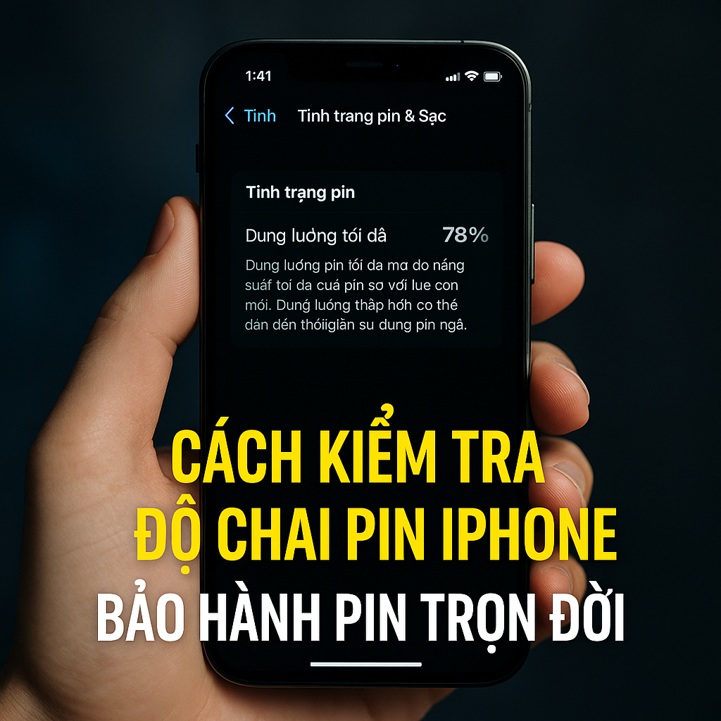 iPhone Chai Pin – Khi Nào Cần Thay Pin Chính Hãng?